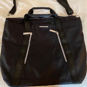 Steve Madden black carry on/ laptop bag